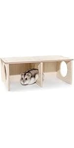 Hamster Sand Bath Container — Hamster Bathtub with Cleaning Scoop — product details