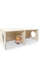 Hamster Sand Bath Container — Hamster Bathtub with Cleaning Scoop — product details