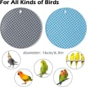 2Pcs Bird Foraging Toys — Slow Feeder Mats for Health
