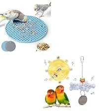 2Pcs Bird Foraging Toys — Slow Feeder Mats for Health — collection imagery