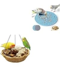 2Pcs Bird Foraging Toys — Slow Feeder Mats for Health — collection imagery