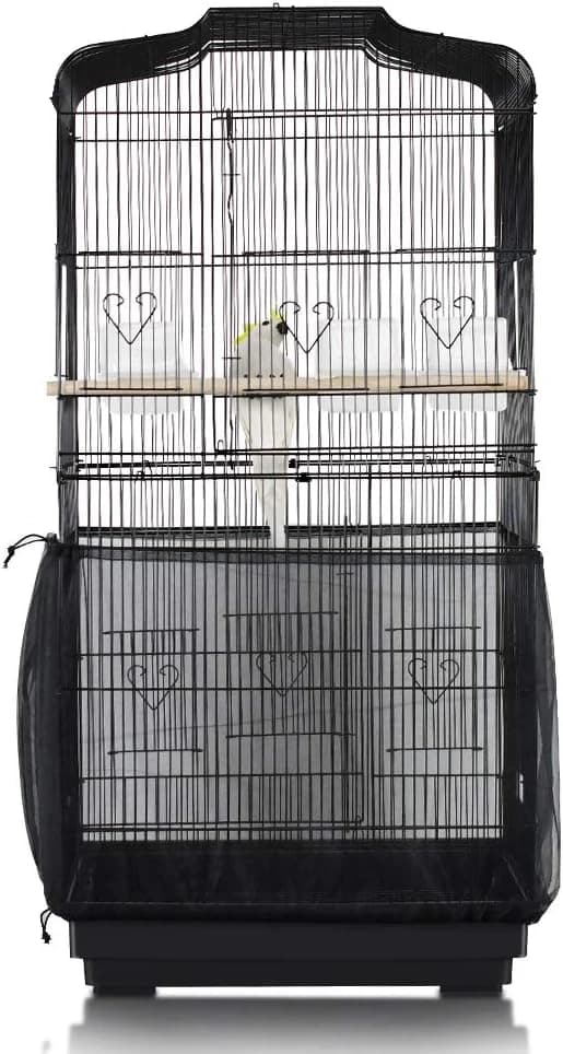Bird Cage Seed Catcher — Universal Bird Cage Cover Skirt