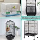 Bird Cage Seed Catcher — Universal Bird Cage Cover Skirt