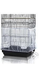 Bird Cage Seed Catcher — Universal Bird Cage Cover Skirt — product details