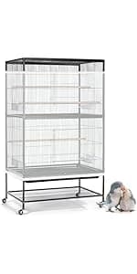 Bird Cage Seed Catcher — Universal Bird Cage Cover Skirt — product details
