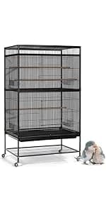 Bird Cage Seed Catcher — Universal Bird Cage Cover Skirt — product details