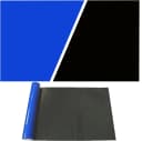 Aquarium Background Blue Black Fish Tank Background Picture 2 Sides Fish Backdrop for Aquarium Wallpaper 24" x 71"