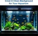 Aquarium Background Blue Black Fish Tank Background Picture 2 Sides Fish Backdrop for Aquarium Wallpaper 24" x 71"