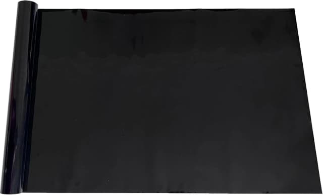 Black Aquarium Background Fish Tank Film — Static Cling