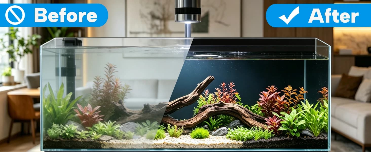 Black Aquarium Background Fish Tank Film — Static Cling — Fish Tank Background Black Static Cling Aquarium Wallpaper