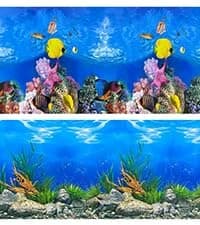 Black Aquarium Background Fish Tank Film — Static Cling — collection imagery