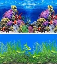 Black Aquarium Background Fish Tank Film — Static Cling — collection imagery