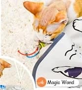 Cat Laser Toy — 2-in-1 Interactive Automatic Motion Activated Moving 8 Holes Whack A Mole Feather — collection imagery