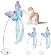 Cat Laser Toy — 2-in-1 Interactive Automatic Motion Activated Moving 8 Holes Whack A Mole Feather — collection imagery