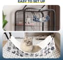 Cat Hammock for Cage Hanging Reversible 2Pack