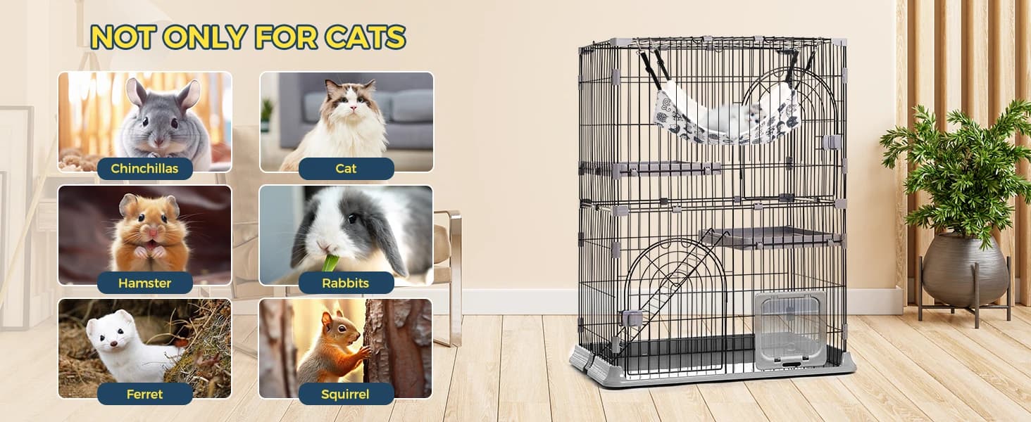 Cat Hammock for Cage Hanging Reversible 2Pack — product details
