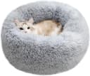 Cat Bed for Indoor Cats — Mini Plush Self Warming Kitten Bed