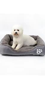 Cat Bed for Indoor Cats — Mini Plush Self Warming Kitten Bed — product details