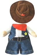 Cowboy Dog Costume with Hat - Blue Cat and Small Dog Halloween Costume