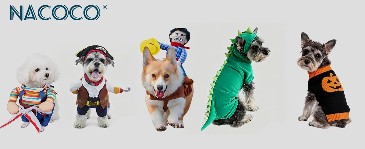 Cowboy Dog Costume with Hat - Blue Cat and Small Dog Halloween Costume — product details