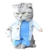 Cowboy Dog Costume with Hat - Blue Cat and Small Dog Halloween Costume — collection imagery