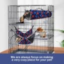 Ferret Rat Hammock Tunnel for Cage Guinea Pig Hideout Toy Bed