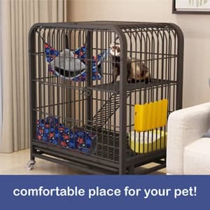 Ferret Rat Hammock Tunnel for Cage Guinea Pig Hideout Toy Bed — collection imagery