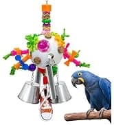7" Bird Mirror with Rope Perch Bird Toys Swing — collection imagery