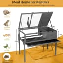 Tortoise Habitat Indoor and Outdoor