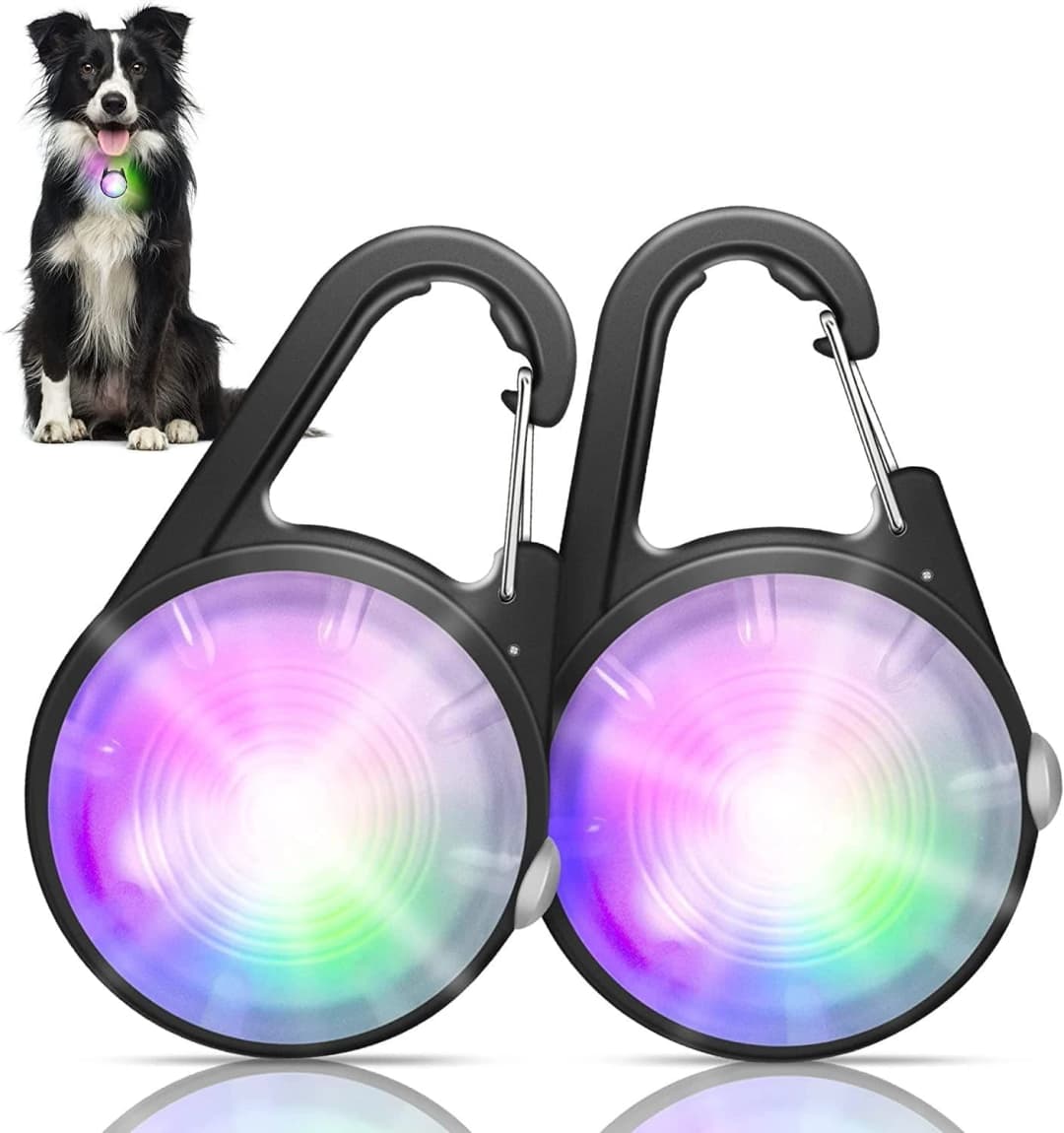 Dog Collar Light — 4 Modes Dog Lights for Night Walking