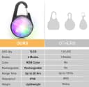 Dog Collar Light — 4 Modes Dog Lights for Night Walking