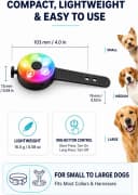 2-Pack Dog Collar Light with Memory Function