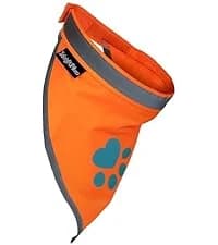 Blaze Orange Dog Vest. Reflective High Visibility in Hunting and Wooded Areas — collection imagery