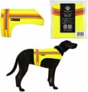Reflective Dog Vest. High Visibility Yellow Safety Vest for Outdoors. Safeguard Your Dog with Easy-to-wear