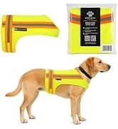 Reflective Dog Vest. High Visibility Yellow Safety Vest for Outdoors. Safeguard Your Dog with Easy-to-wear — collection imagery