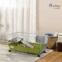 35" L Small Animal Cage — Rolling Bunny Cage