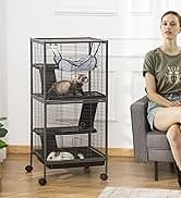 35" L Small Animal Cage — Rolling Bunny Cage — collection imagery