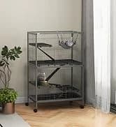 35" L Small Animal Cage — Rolling Bunny Cage — collection imagery