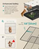 Guinea Pig Cages — 2-Tier Small Animal Cage