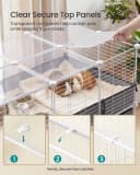 Guinea Pig Cage — 2-Tier with 3 Storage Boxes