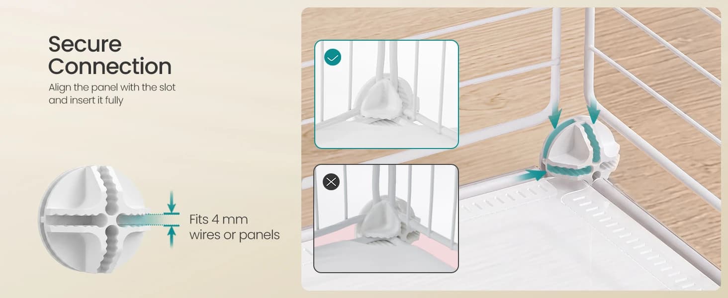 Guinea Pig Cage — 2-Tier with 3 Storage Boxes — product details