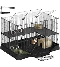 Guinea Pig Cage — 2-Tier with 3 Storage Boxes — collection imagery