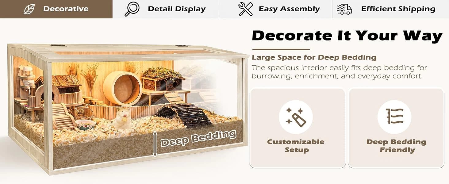 Hamster Cage Chewproof — Large Hamster Cages and Habitats — product details