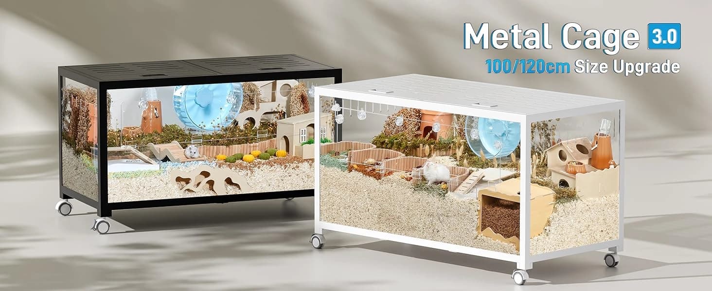 Hamster Cage 3.0 — Large Hamster Enclosure (47in — product details