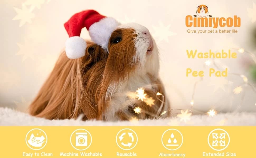 Guinea Pig Cage Liner — 49"x24" Bedding for Midwest Cage 3 Pack — product details