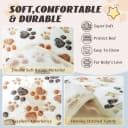 6 Pcs Absorbent Guinea Pig Blankets Washable Small Animal Fleece Bedding Cage Liners Reusable Pet Pee Pad Sleep