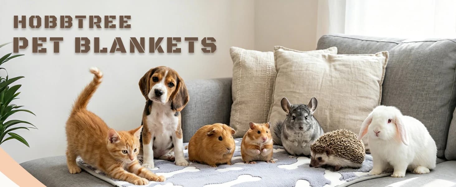 6 Pack Guinea Pigs Fleece Blankets — product details