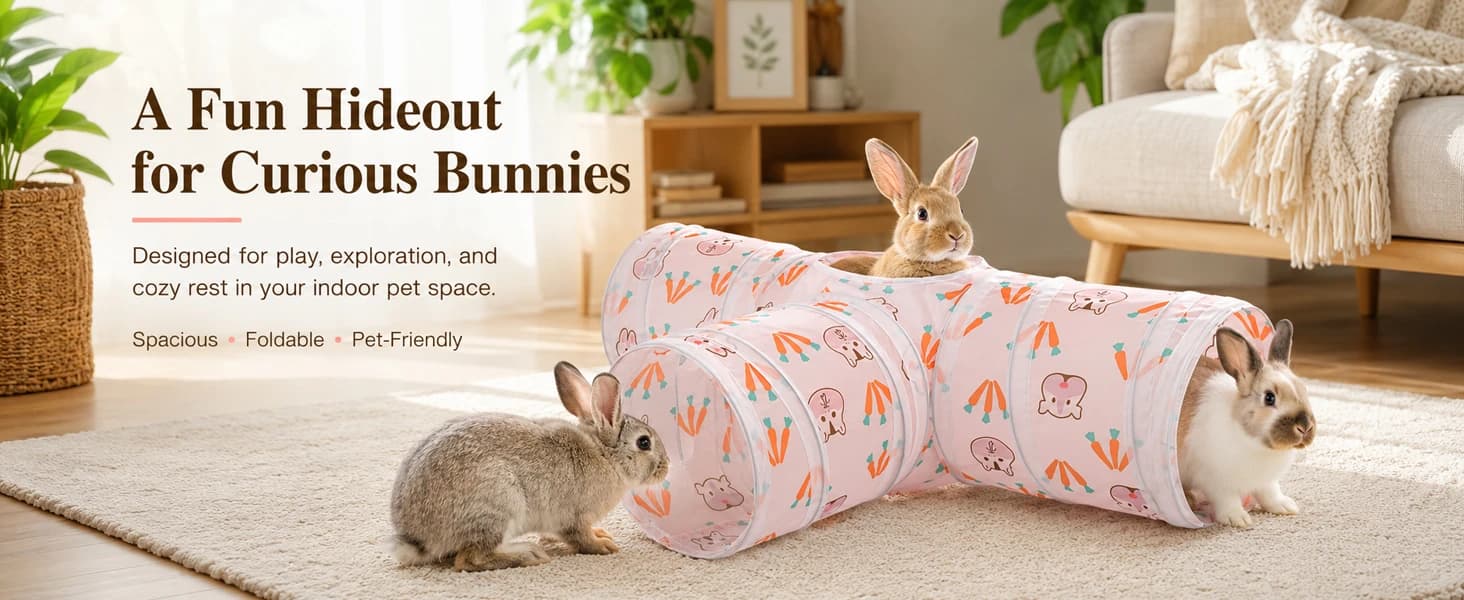 Rabbit Toys — Bunny Tunnels and Tubes — product details