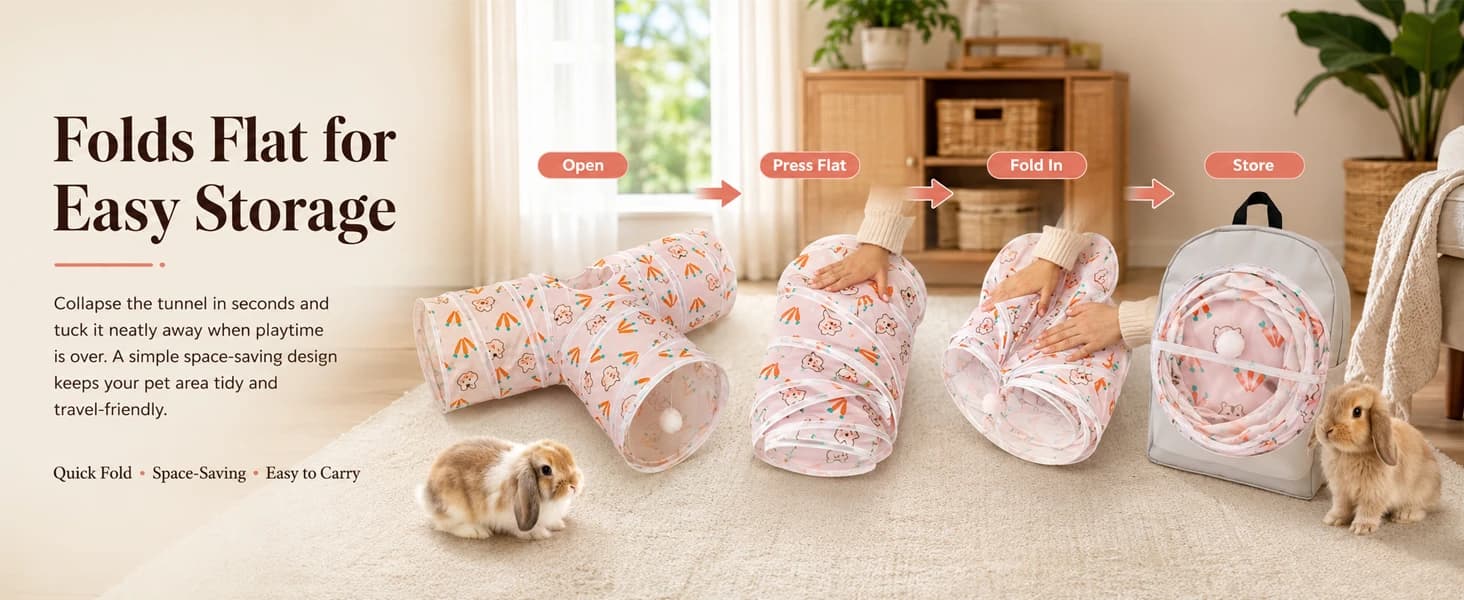 Rabbit Toys — Bunny Tunnels and Tubes — product details