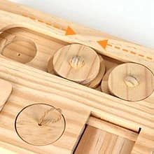 Guinea Pig Foraging Toys — 6 in 1 Hamsters Wooden Interactive Enrichment Toys — product details